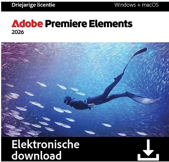 Adobe Premiere Elements 2026 3y Esd Nl (download Code)