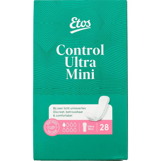 Etos Control Incontinentieverband Ultra Mini 28 stuks