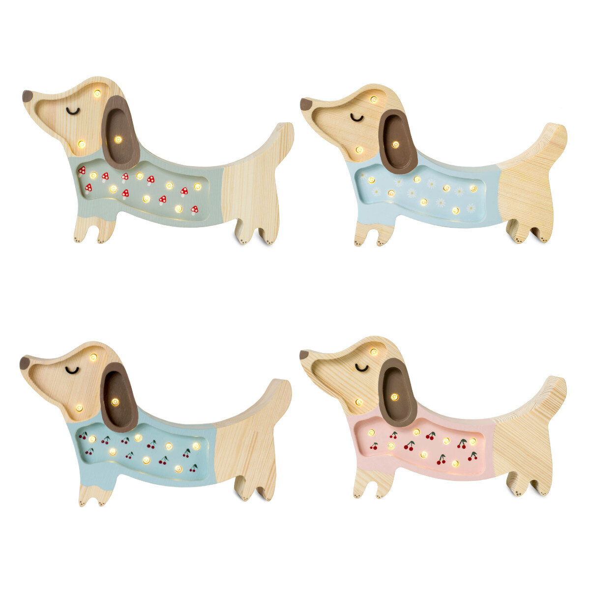 Little Lights Little Lights Nachtlicht Lampe Mini Puppy
