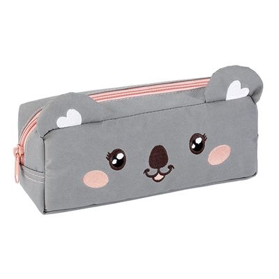 Trousse rectangulaire Cute Animals - 1 compartiment - 2 modèles disponibles - Viquel