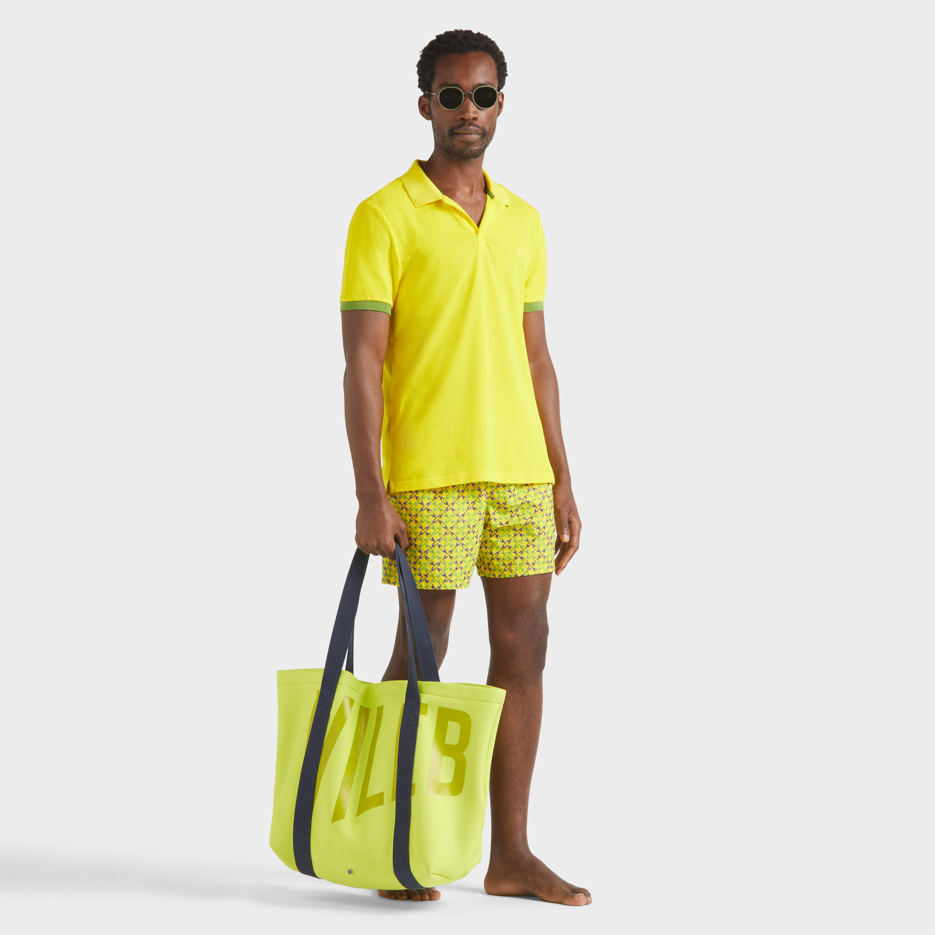 Polo en Piqué Coton Organique Homme Uni