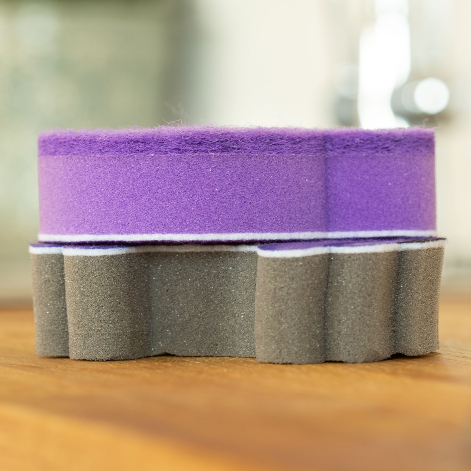 Wash 'n' Workout Sponges Set of 2, with Scourer