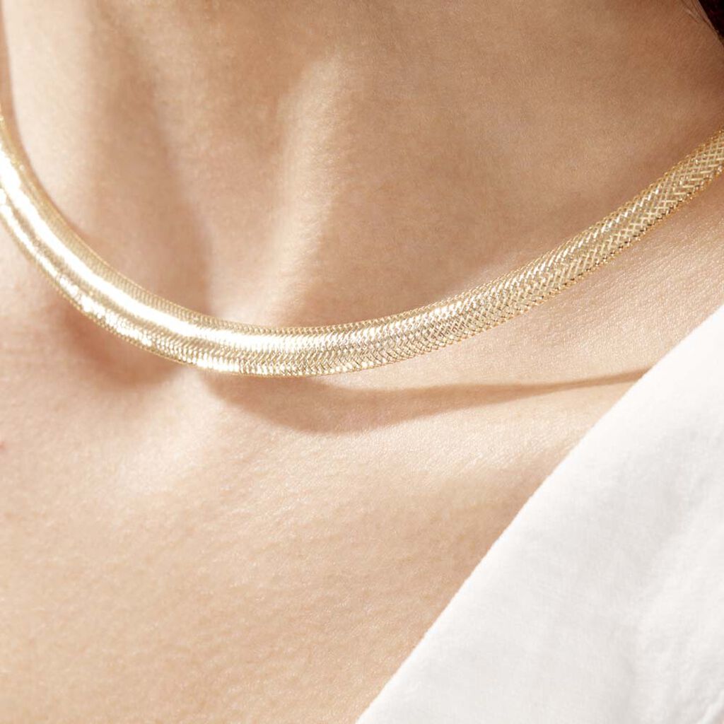 Collier Izaro Danilo Maille Flex Or Jaune