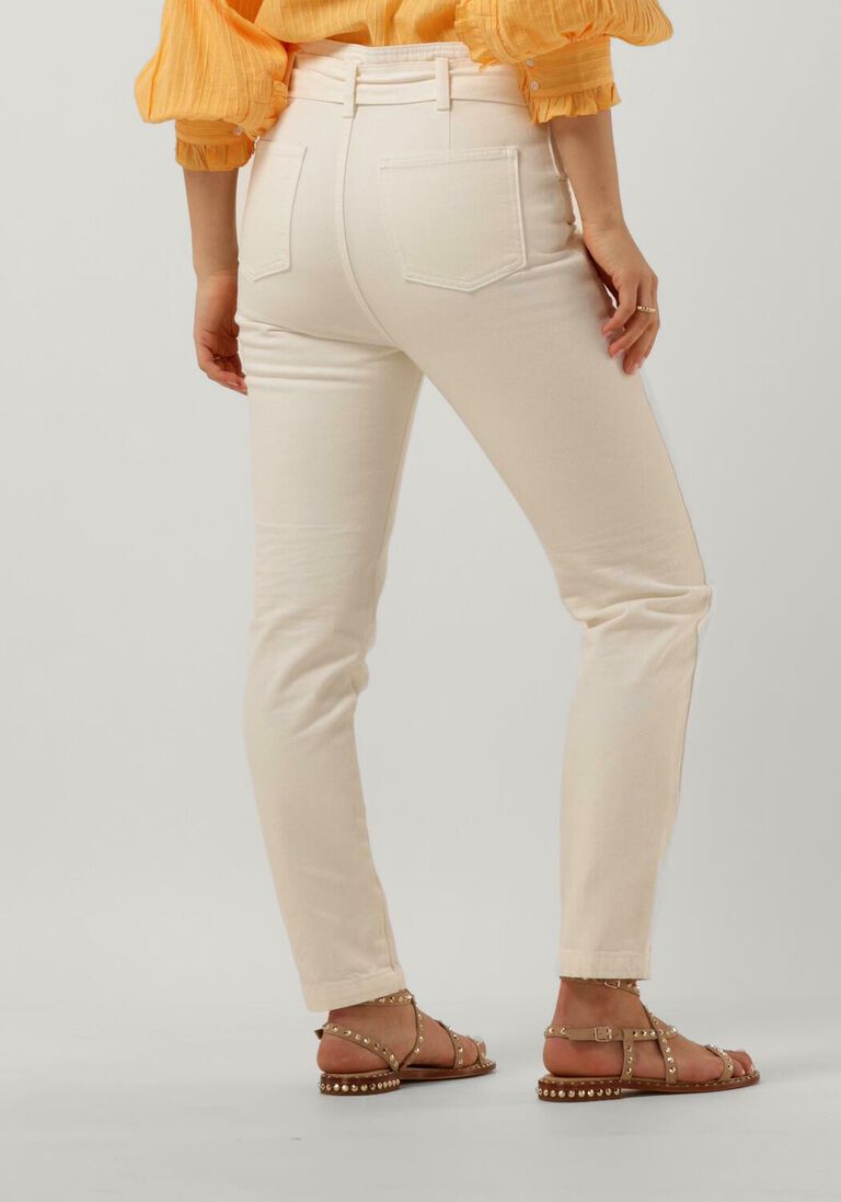 CIRCLE OF TRUST witte circle of trust slim fit jeans bodi colored