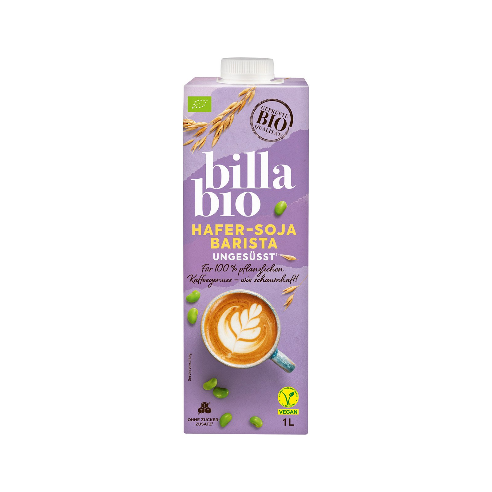 BILLA Bio Hafer-Soja Barista Drink