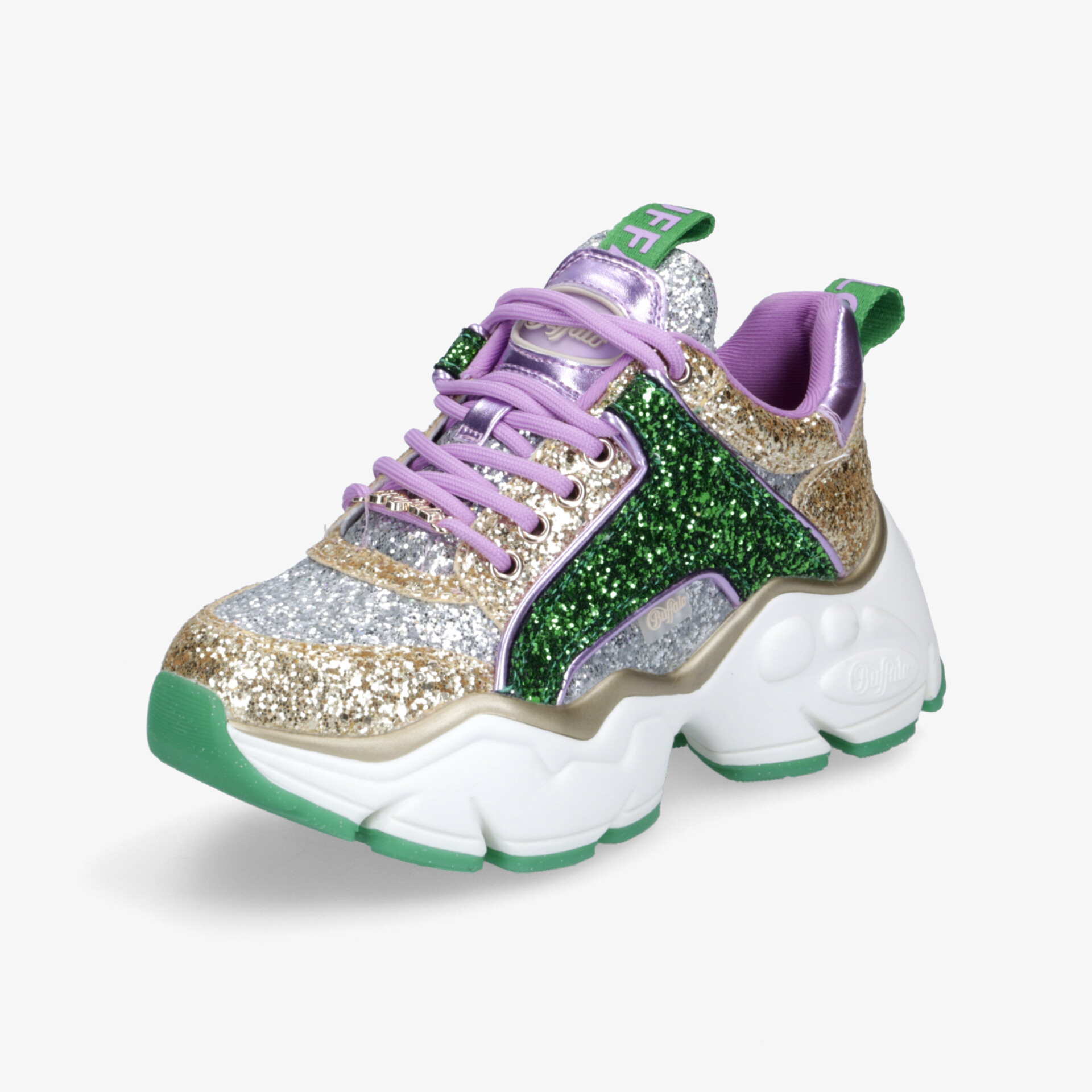 Buffalo Damen Plateau Sneaker mehrfarbig
