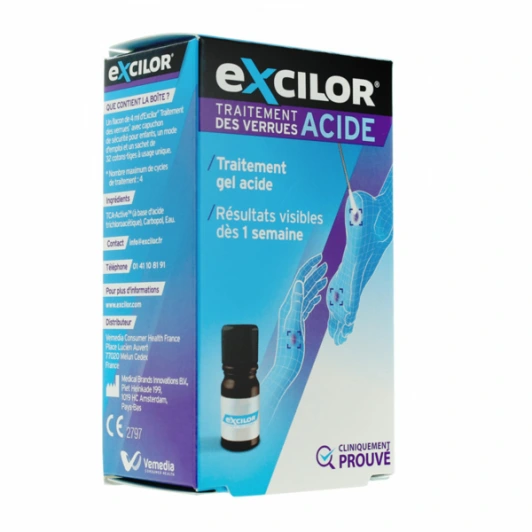 Excilor Traitement des Verrues Gel Acide