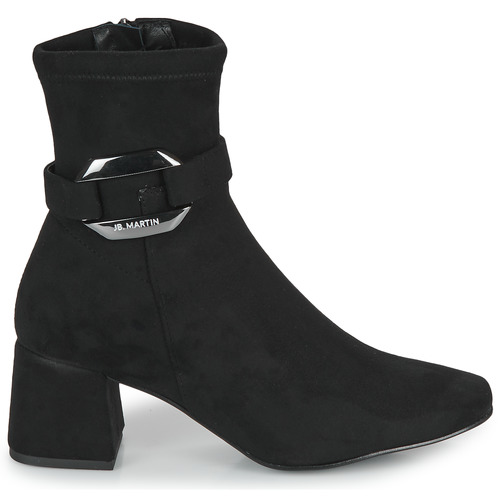 JB Martin - VAGUE - TOILE SUEDE STRETCH NOIR