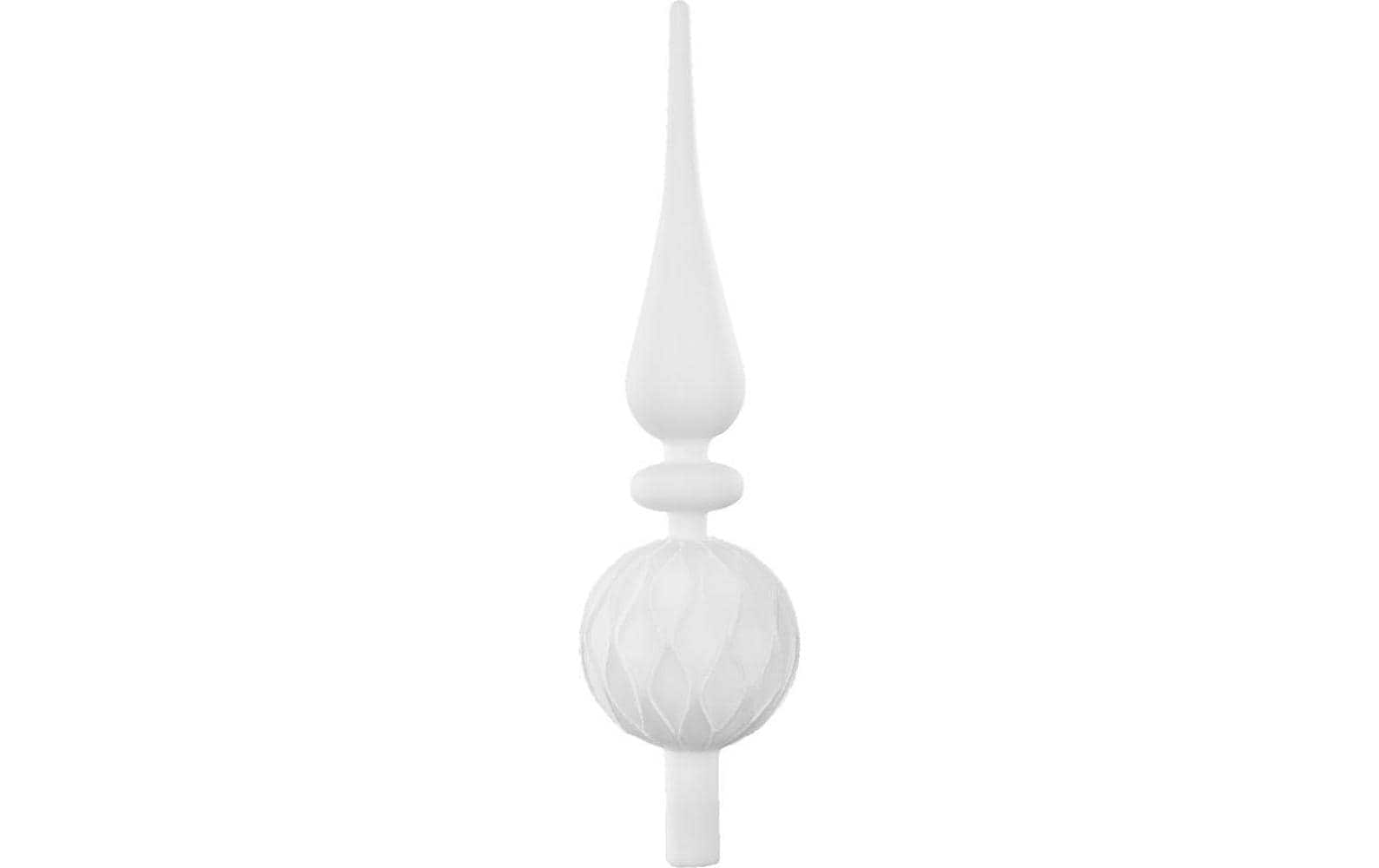 Weihnachtsbaumkugel »Just White 31 cm«