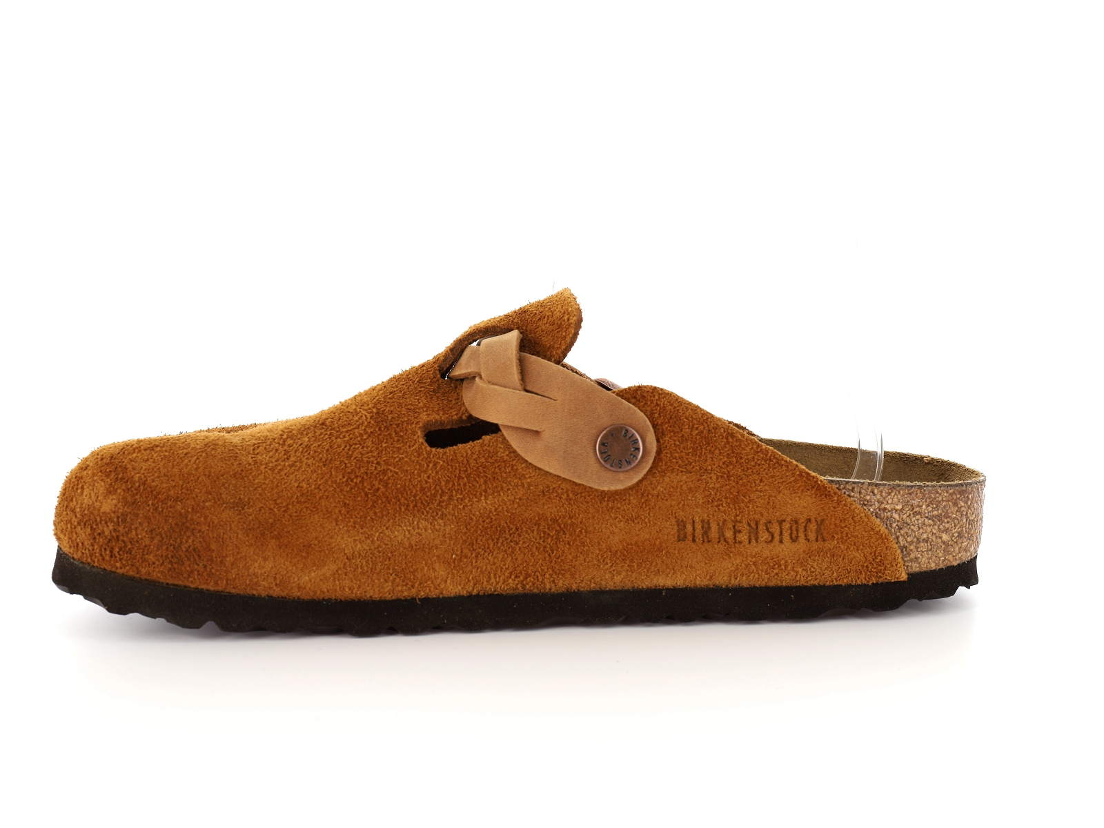 Birkenstock-BOSTON LEVE Nubuck Camel