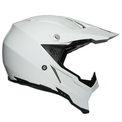 Casque cross AGV AX-8 EVO - WHITE 2023 - Blanc