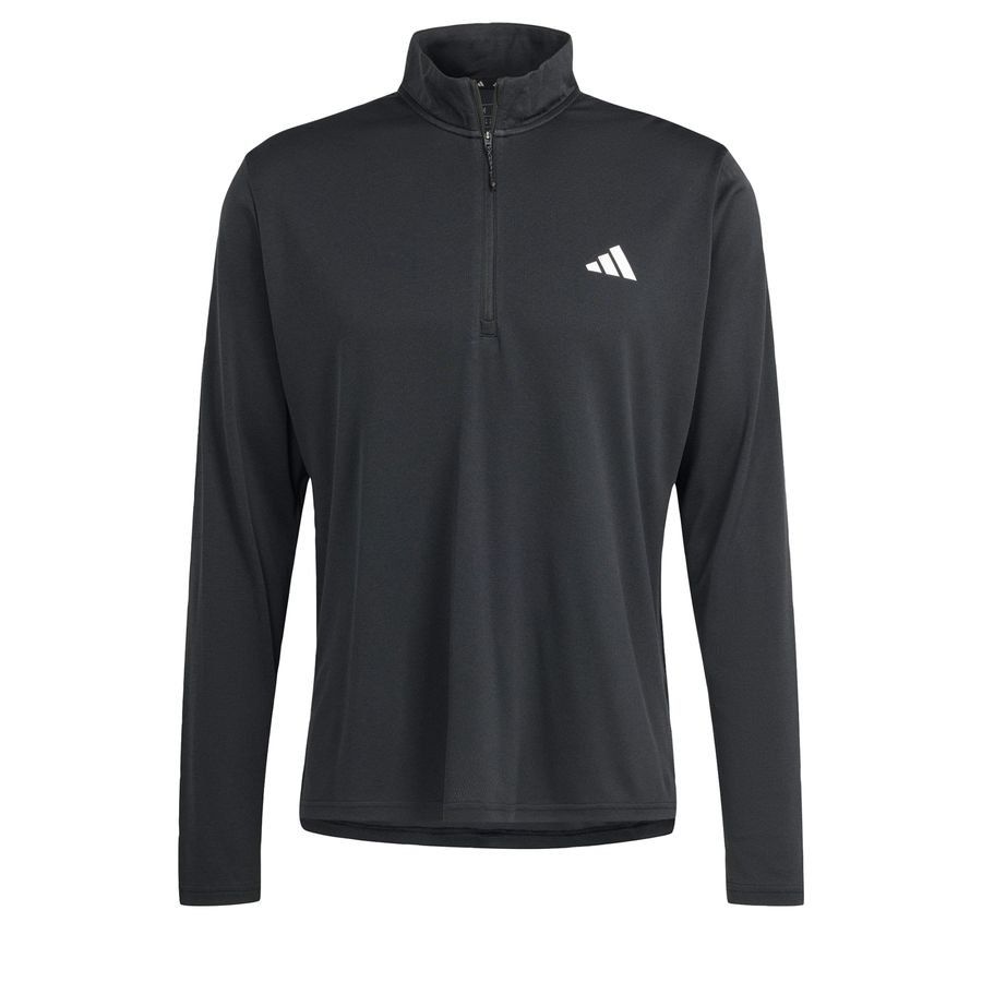 Adidas T-shirt de training à manches longues et zip 1/4 Train Essentials