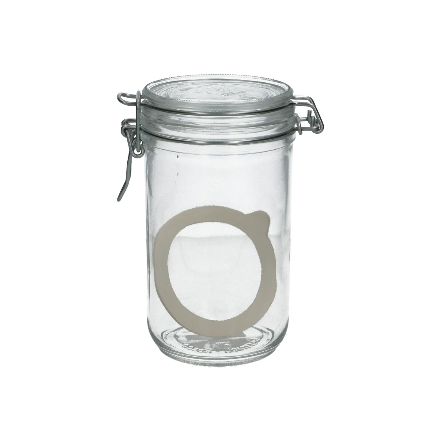 Beugelpot, glas, 0,75 l