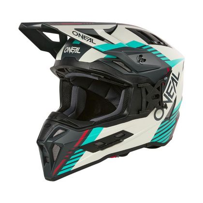 Casque cross O'Neal EX-SRS - QUIN 2025 - Gris / Gris