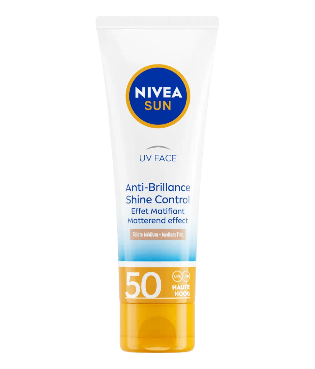 CRÈME UV VISAGE ANTI-BRILLANCE TEINTÉE FPS 50