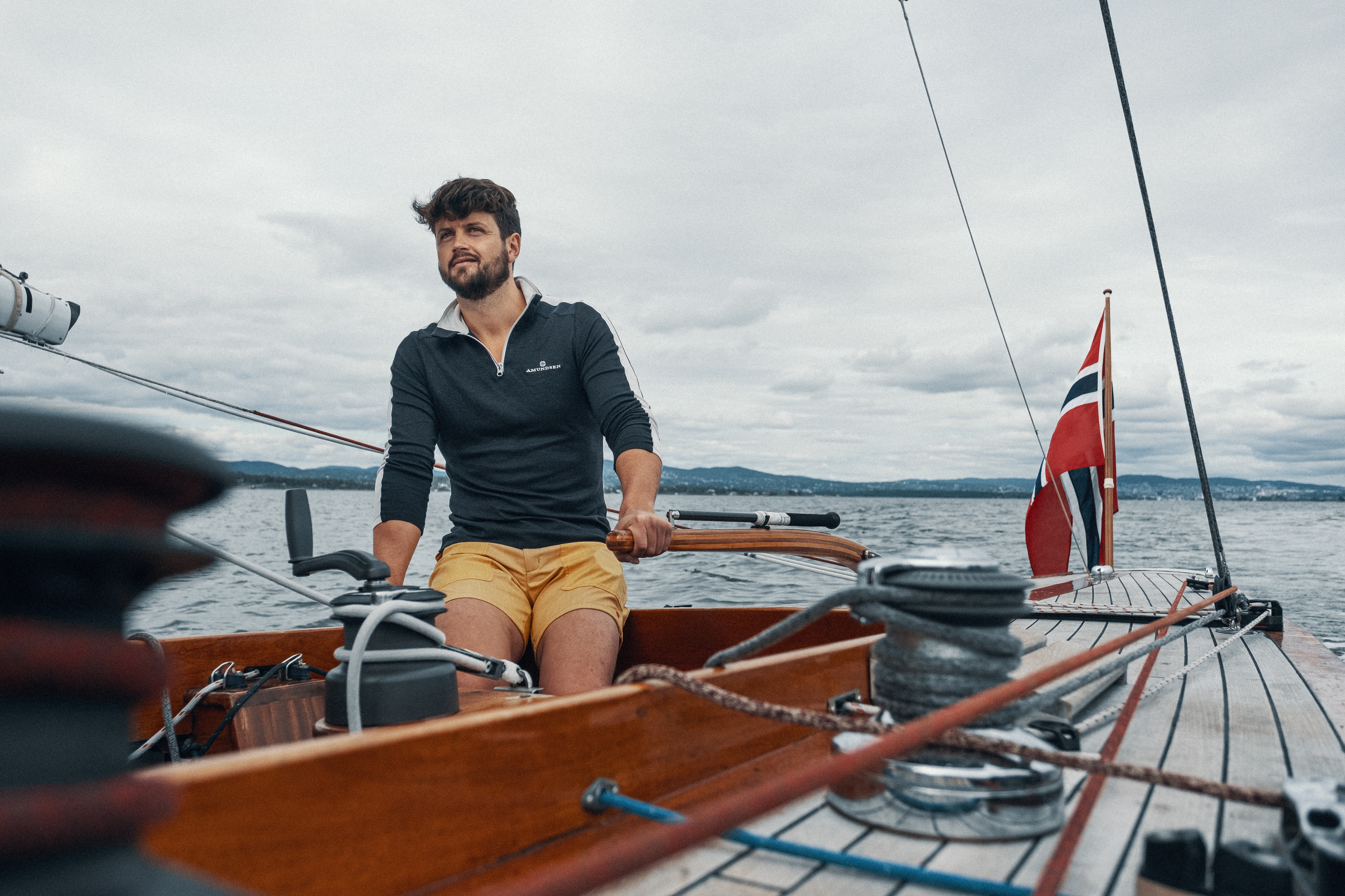 Kjøp - Amundsen Sports 5MILA Half Zip, M's - Fra Hekta På Tur