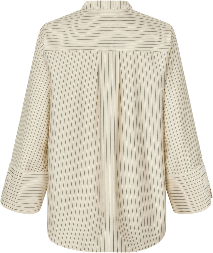 Modström IsabelMD shirt Summer sand pinstripe