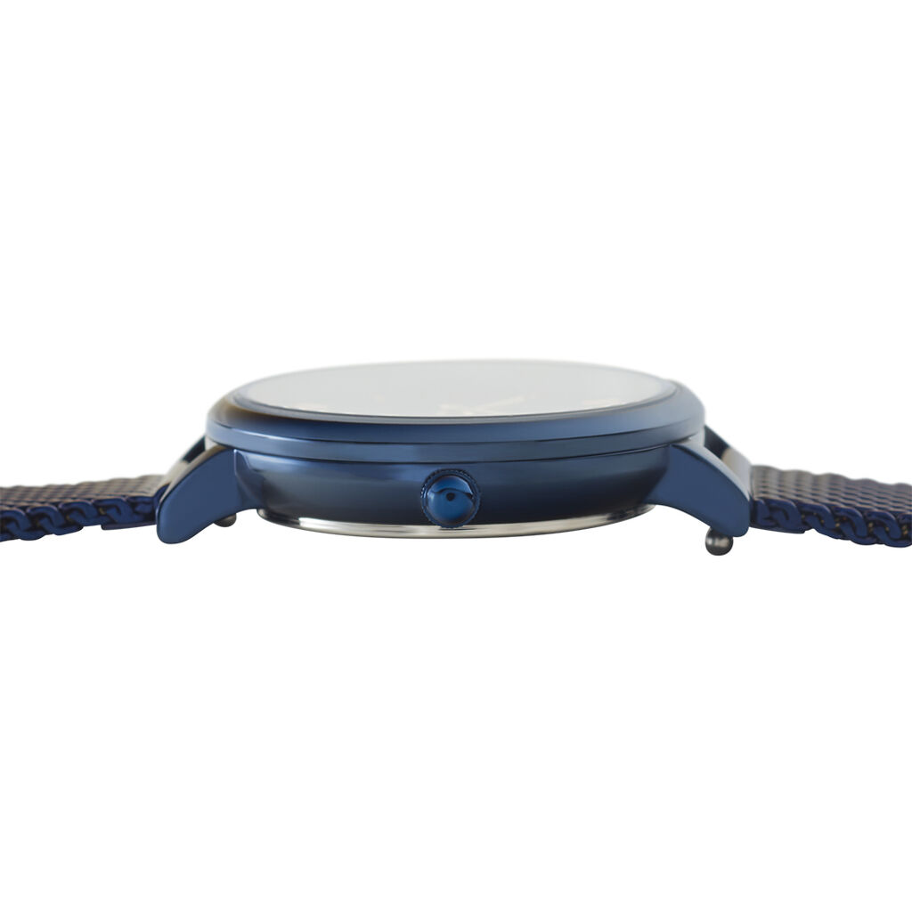 Montre Lannier Pierre Nova Acier Bleu