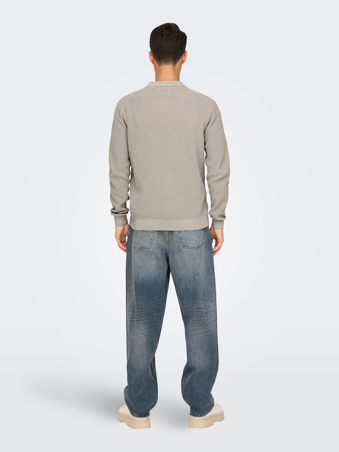 ONSMATTEO Pullover Silver Lining