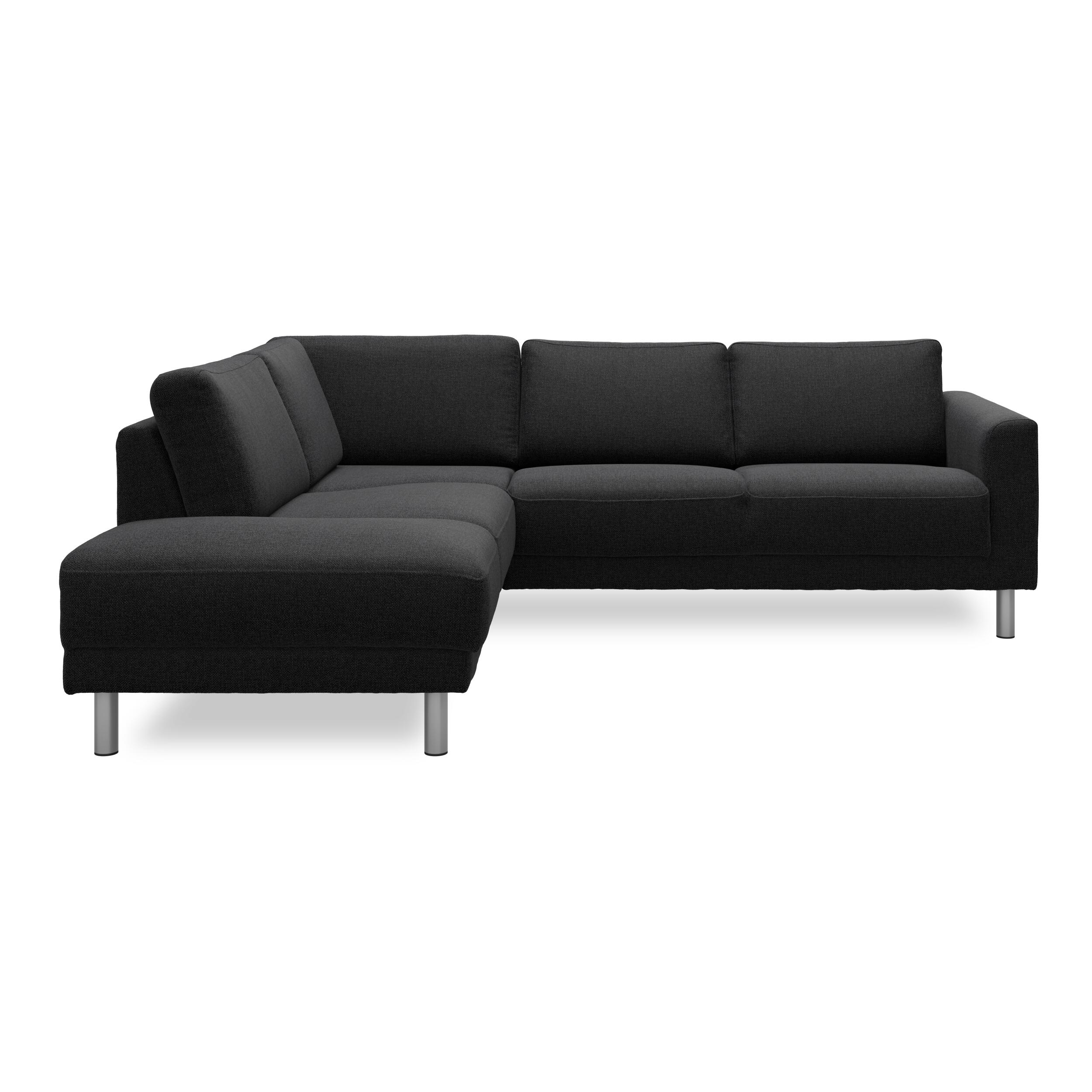 cleveland venstrevendt sofa med pufafslutning