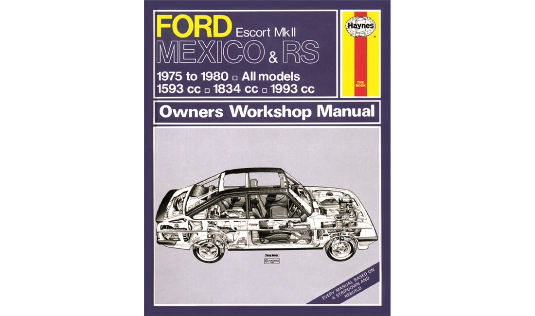 Reparationshåndbog Escort Mk II 12/74-8/80