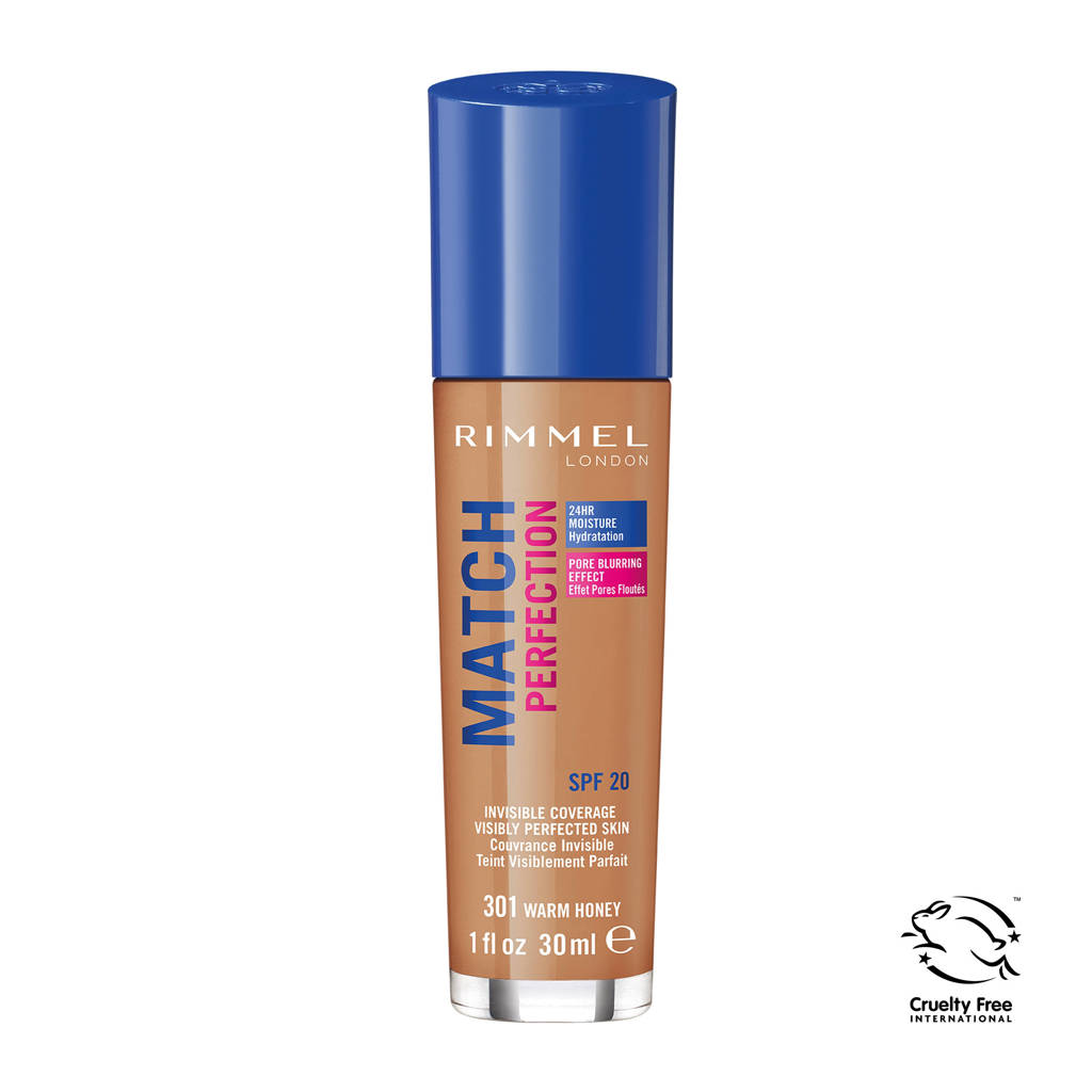 TopperMatch Perfection foundation -Warm Honey 301