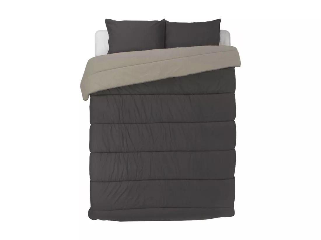 Couette imprimée microfibre chaude La Chaleureuse 220x240cm