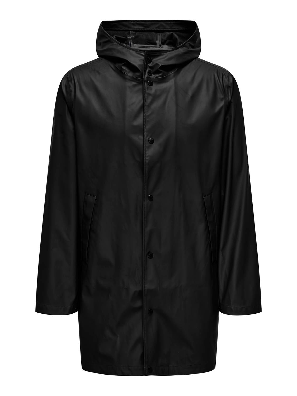 ONSLUCA Regenmantel Black