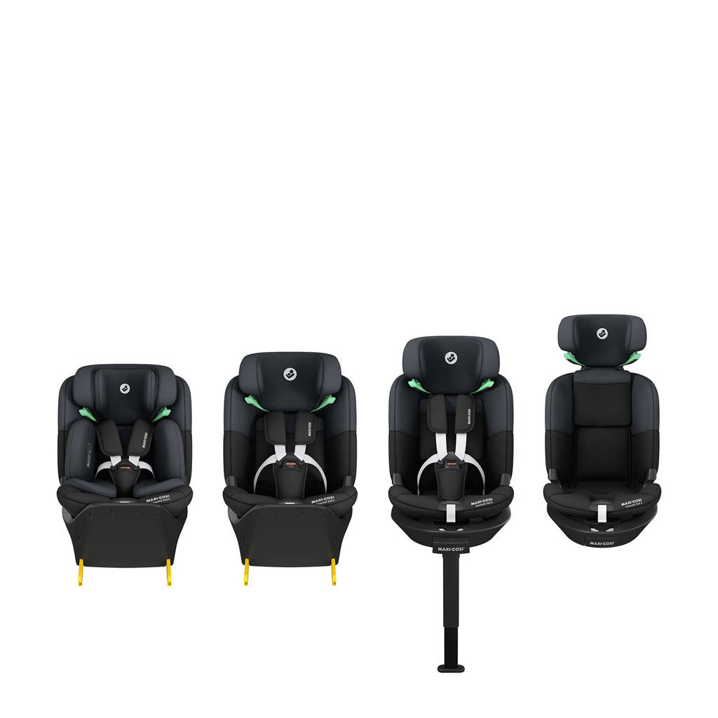 Groeit met het kind mee, is veilig en comfortabelEmerald 360 S Tonal Black