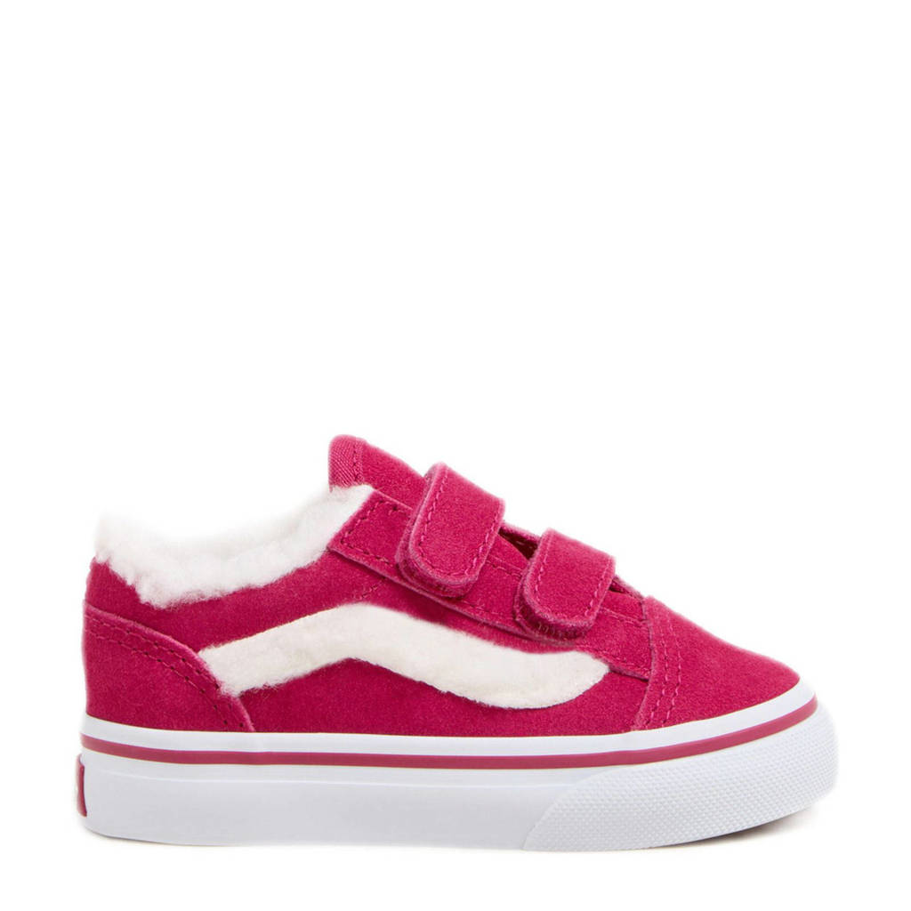 VANS Old Skool sneakers roze/wit