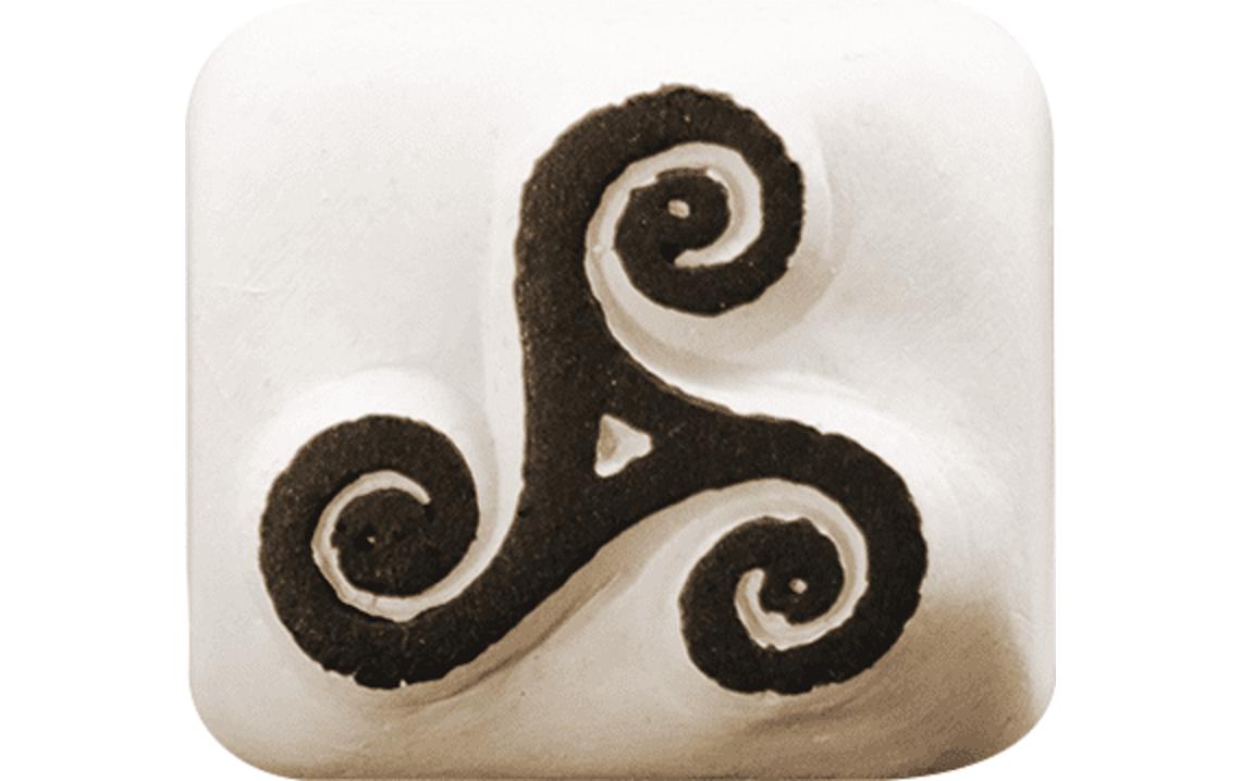 Tattoostempel Triskell SmallMotiv-Stein für das perfekte Outdoor-Make-Up