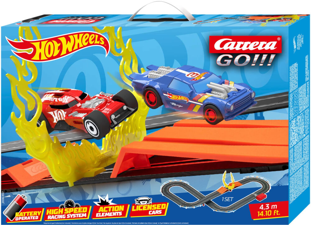CARRERA GO!!! Hot Wheels (Battery Set)