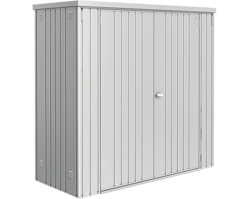 Biohort tuinhuis, maat 190, 187,1 x 79,1 cm, zilver-metallic