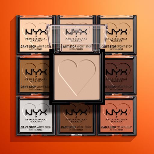 NYX Professional Makeup Can't Stop Won't Stop Mattifying Powder, Light