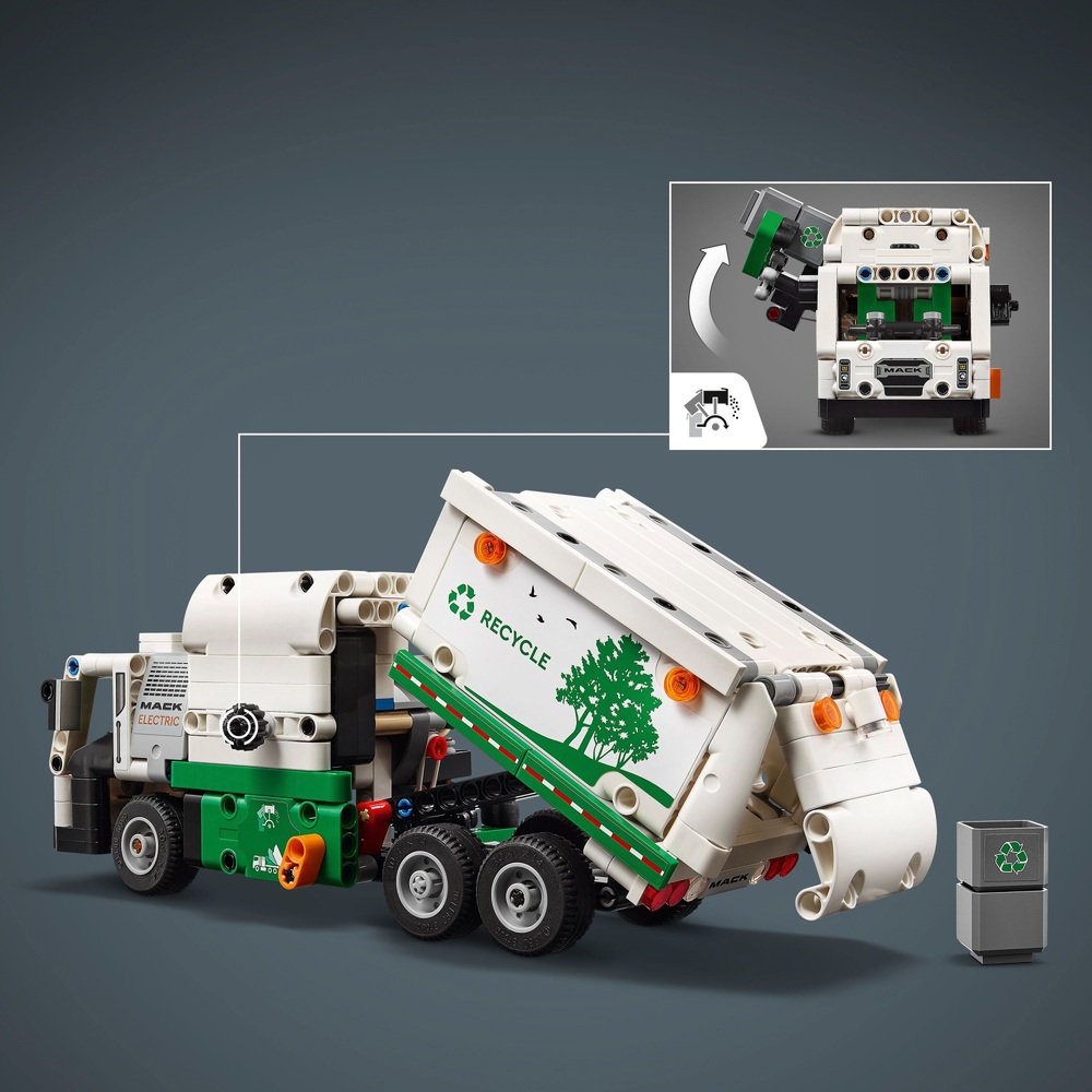 LEGO Technic 42167 Mack LR Elektro-Müllwagen