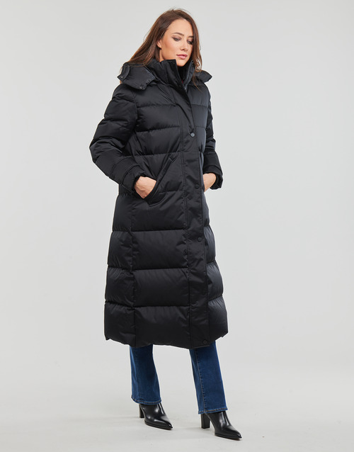 Guess - INES LONG DOWN JACKET - Noir