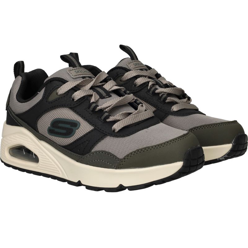 Skechers Uno Retro Groove Sneakers Grijs Jongens