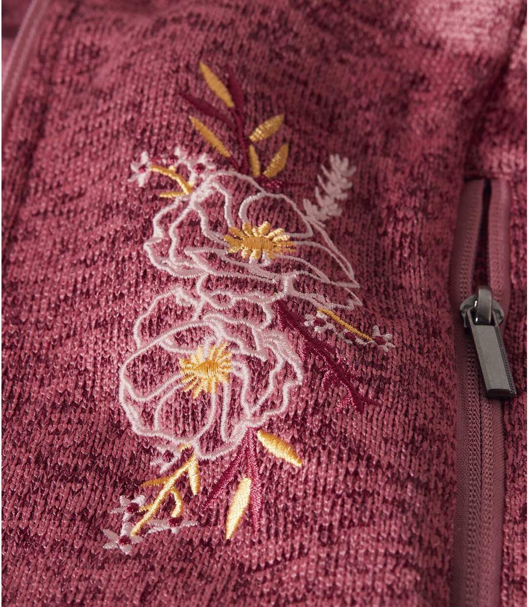 Veste Molleton Chinée