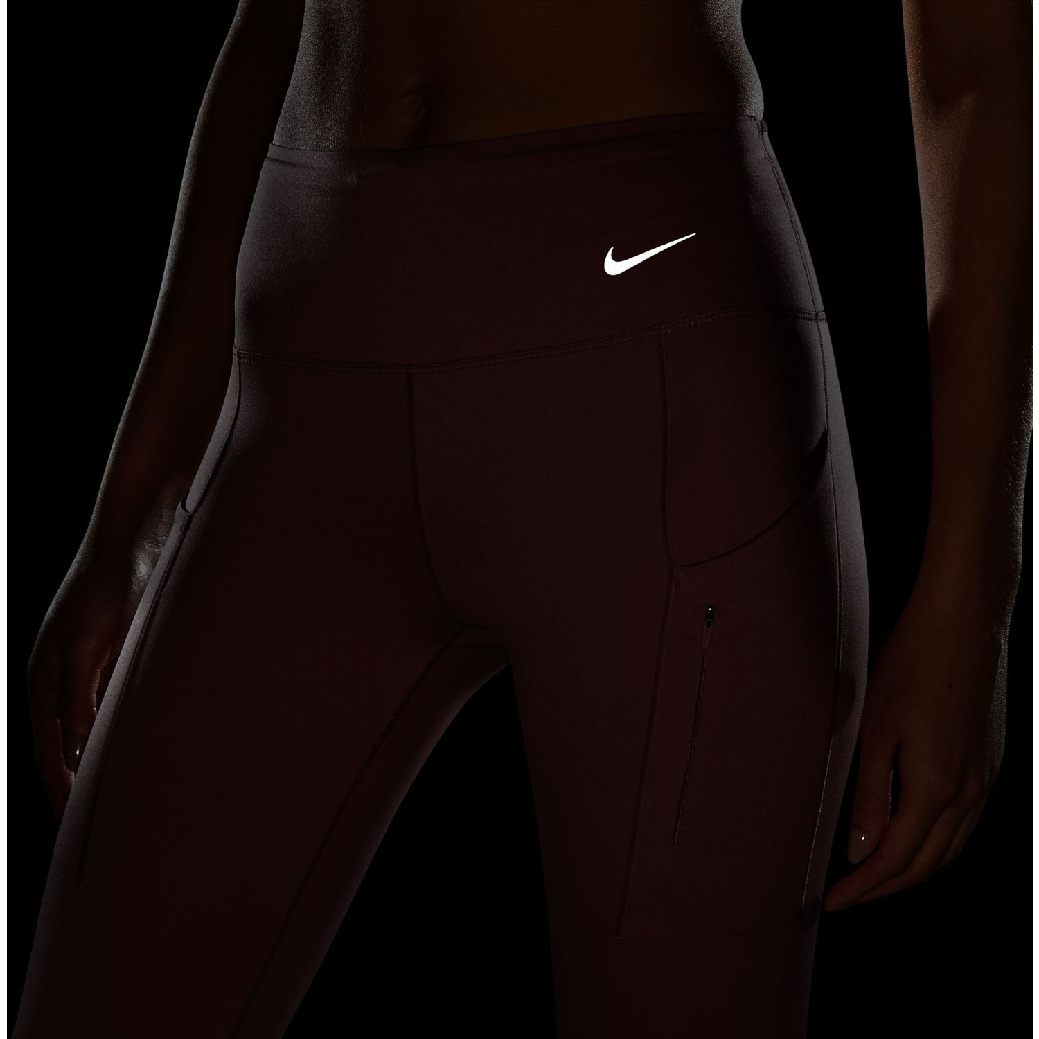 Nike Dri-FIT Go Mid-Rise Legging Dames