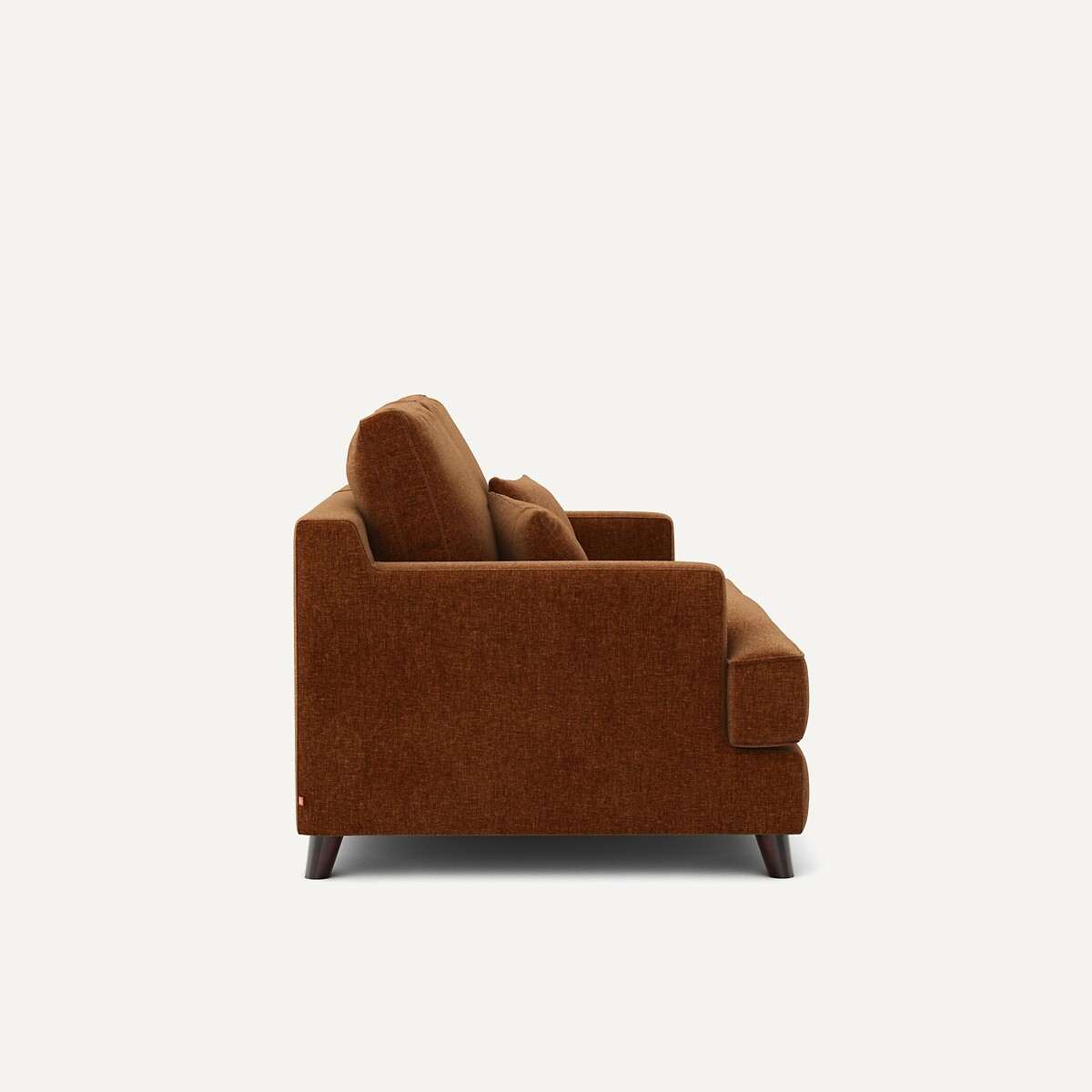 AM.PM<br>Sofá compacto de 2 lugares em veludo chenille, Alwine