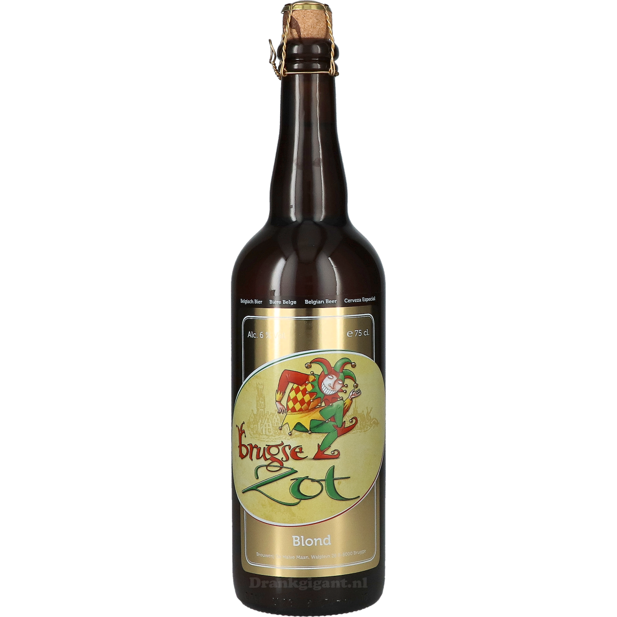 Brugse Zot Blond 75 cl