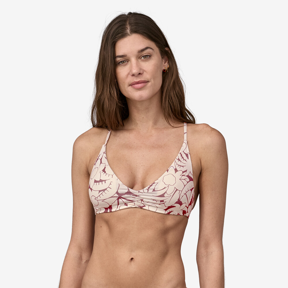 Damen-Nanogrip-Bikini-Oberteil Sunny Tide