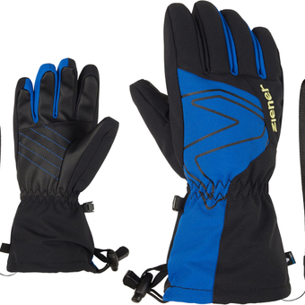Ziener Laval AS AW Fingerhandschuhe Cobalt Blue Kinder