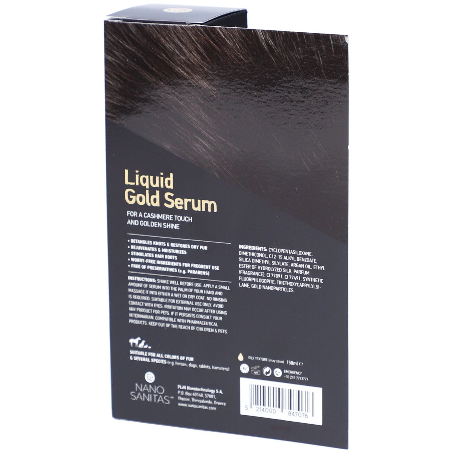 NanoSanitas Liquid gold serum