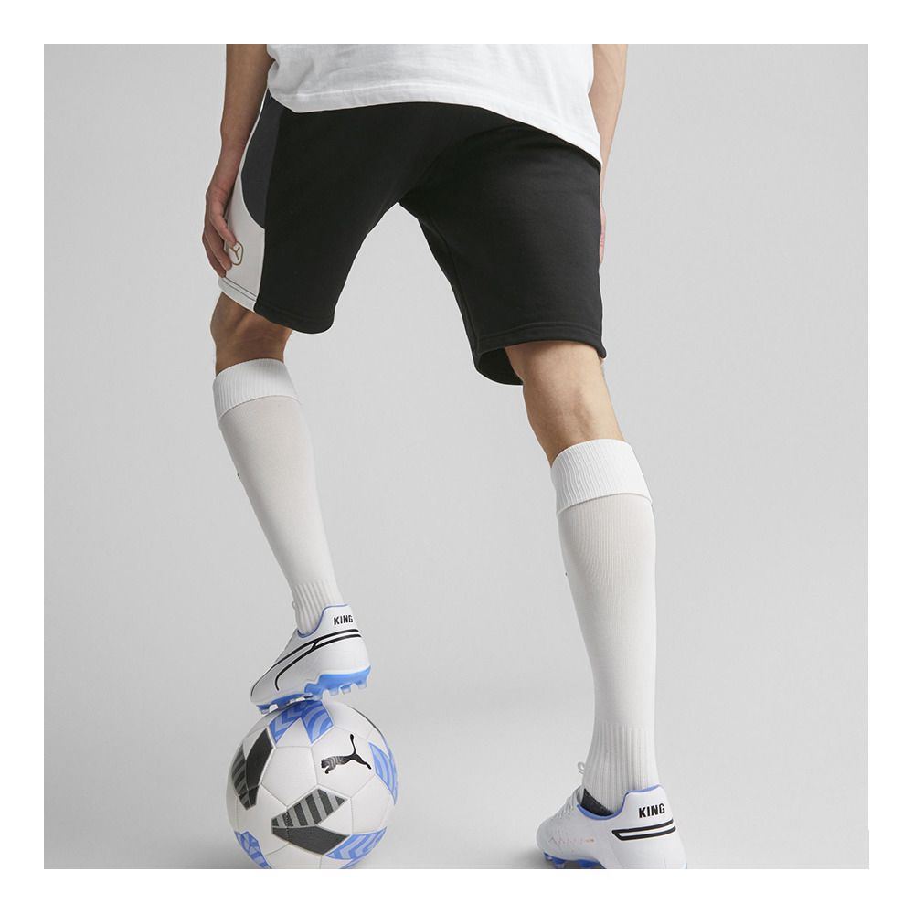 Puma KING TOP - Short Homme puma black/shadow gray/puma white