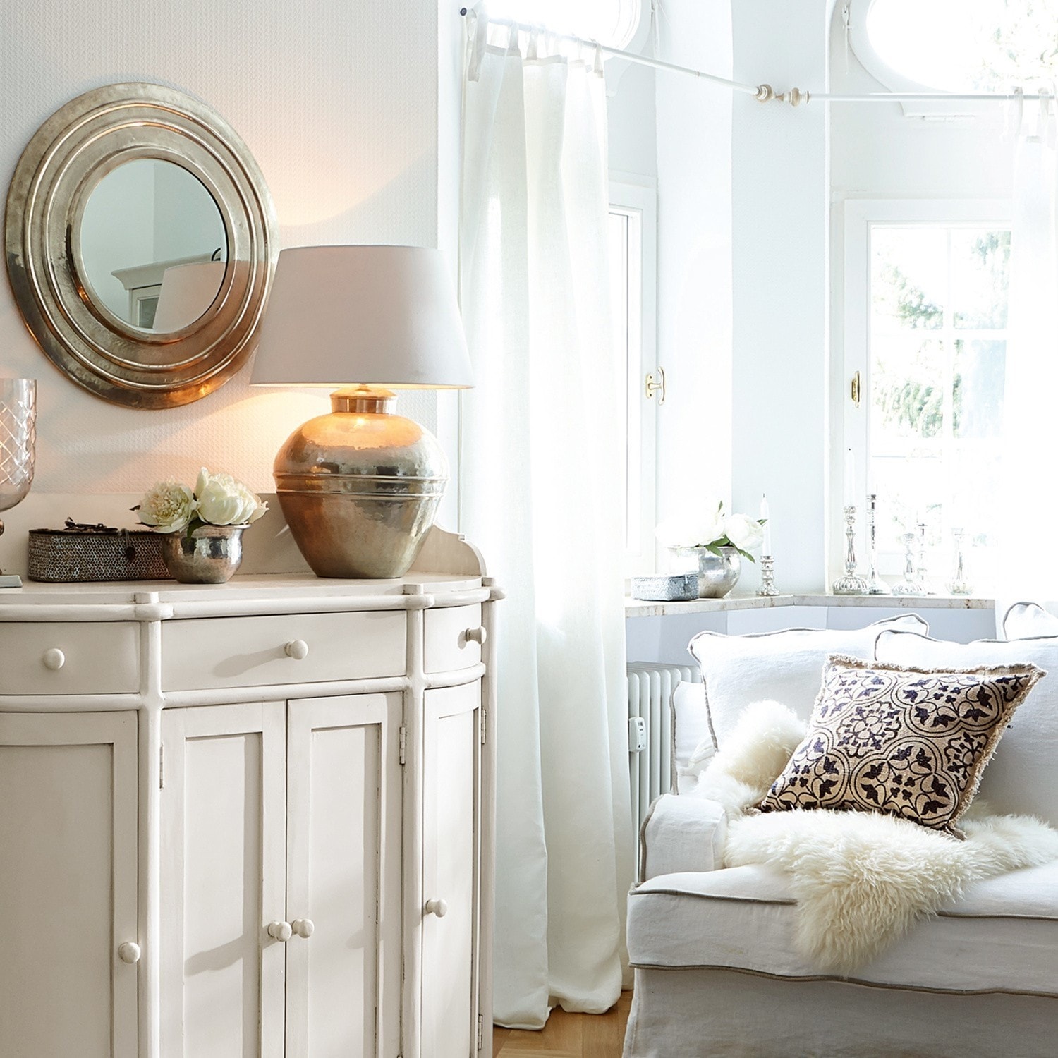 Gardine Aurora 250/135 cm | creme
