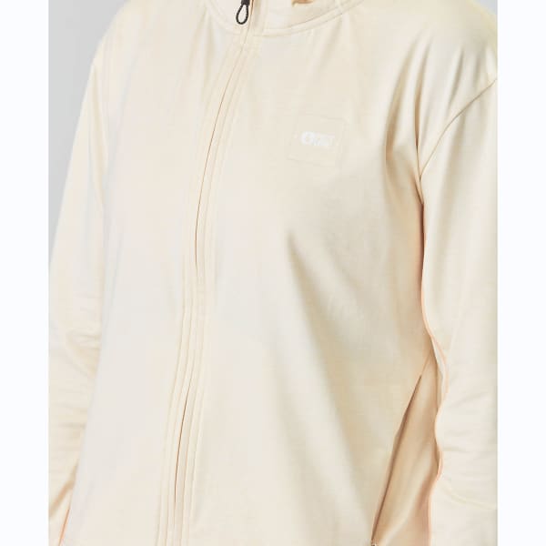 Veste polaire randonnée PICTURE CELEST FZ TECH HOODIE W SMOKE WHITE