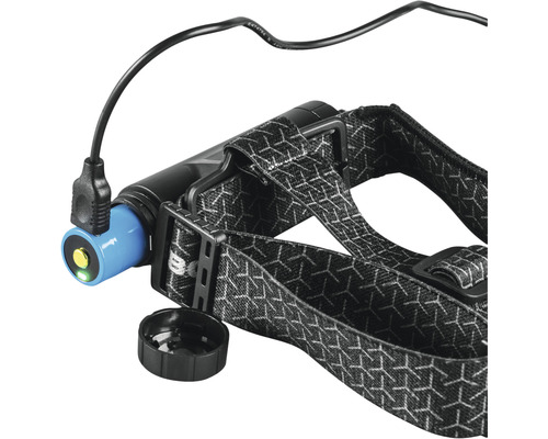 NEBO Einstein 1500 Flex LED-hoofdlamp, aluminium/ABS, oplaadbaar