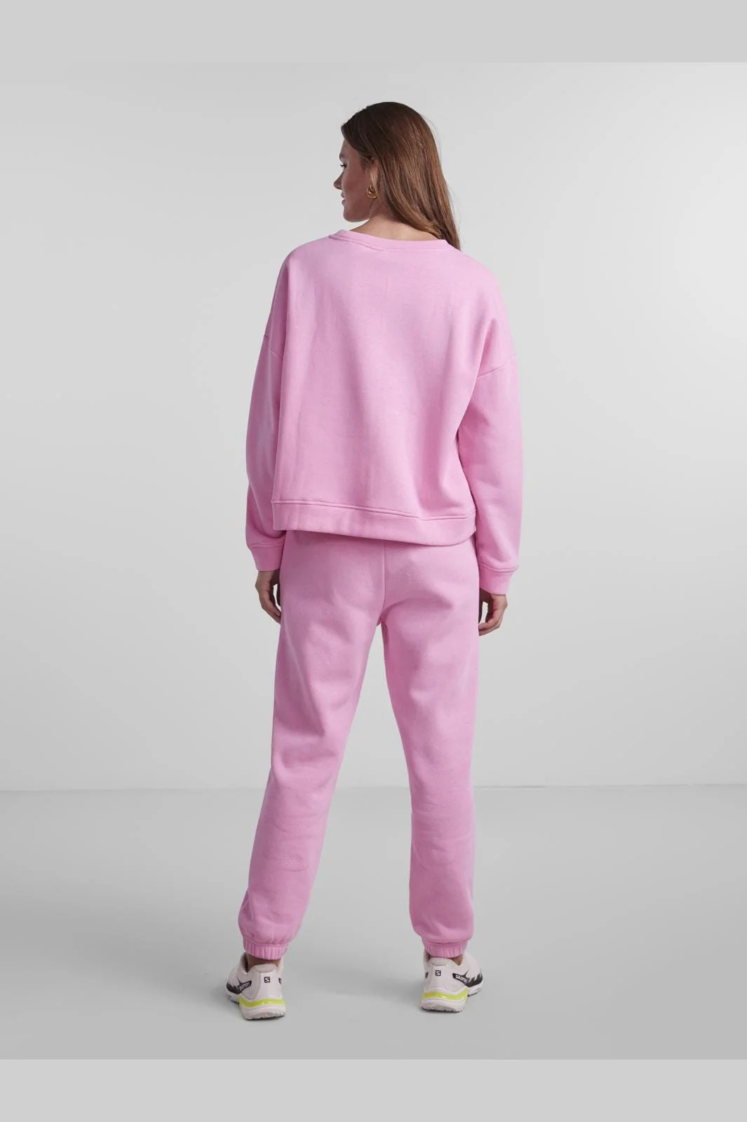 Pieces Pcchilli Ls Sweat 4080238 begonia pink