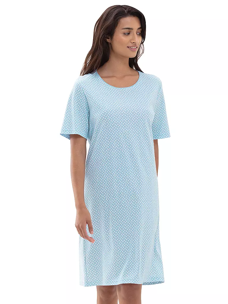 MEY Nachthemd - Sleepshirt EMELIE hellblau